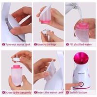 Vaporizador Facial Portátil de Limpieza Profunda, Vaporizador Iónico Nano, Venta Directa de Fábrica XBH, Cuidado Personal y Belleza