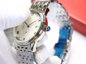 Reloj Mecánico Automático de Acero Inoxidable Elegante de Última Generación con Puntero en Posición de las 6 en Punto, Movimiento Real y Segundero Pequeño a las 9 en Punto - Product Image 5