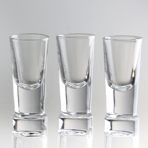 Bicchierini a Base pesante trasparente, bicchierino alto 2 once per whisky, Tequila, <span class=keywords><strong>Vodka</strong></span> - Product Image 4