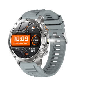 นาฬิกาอัจฉริยะ AK87 สำหรับผู้ชาย FitcloudPro กันน้ำระดับ IP68 สายเหล็กแบบแม่เหล็ก วัดอัตราการเต้นของหัวใจ/ความดันโลหิต/ออกซิเจนในเลือด เครื่องติดตามการออกกำลังกาย หน้าจอ 1.7 นิ้ว - Product Image 2