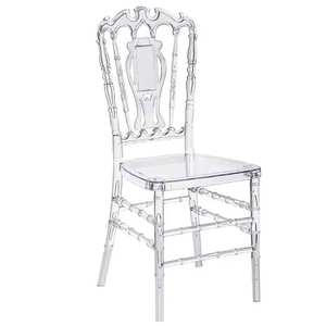 Wholesale Price <b>Clear</b> Transparent <b>Plastic</b> Chiavari Adjustable Modern Design Indoor Outdoor Use Wedding Hotel <b>Chair</b> - Product Image 2
