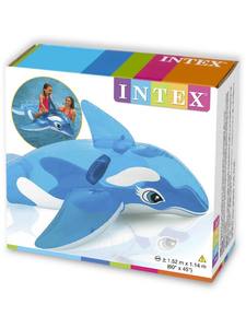 Flotador <span class=keywords><strong>Inflable</strong></span> <span class=keywords><strong>INTEX</strong></span> 58523 LIL' WHALE, <span class=keywords><strong>Ballena</strong></span> Azul para Piscina, Material de PVC, Personalizable para Uso en Interiores/Exteriores - Product Image 4