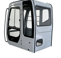 Cabine d'opérateur d'excavatrice pour EX200-2 EX200-3 EX200-5 – Ensemble de cabine de remplacement en acier pour engins de construction