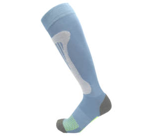 Chaussettes de ski chaudes en laine mérinos à la mode sur mesure nouvellement conçues - Product Image 1