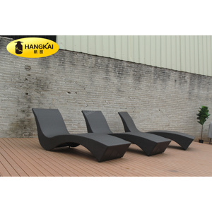 King-tumbona de mimbre para exteriores, cama de Sol para Patio, venta al por mayor - Product Image 1