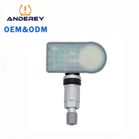 ANDEREY Nouveau capteur de pression des pneus programmable 315 MHz 433 MHz TPMS, remplacement universel pour 98% des modèles de véhicules, garantie 1 an
