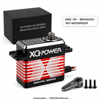 Servomoteur pour bateau RC XQ-S8335DW 35kg Étanche IP67 Sans balais Haute vitesse Engrenage en acier inoxydable 6V-8.4V