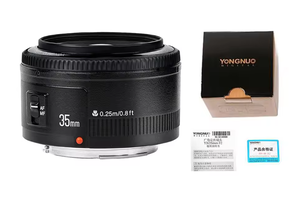 Yungnuo YN35mmレンズ35mm F2オートフォーカスレンズキヤノン450D 550D 650D <span class=keywords><strong>1100D</strong></span> 5D Mark III 700D 600D 70D 60D 6DEFおよびアダプターリング用 - Product Image 6