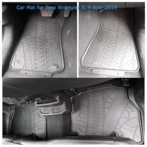 Alfombrillas personalizadas para coche, producto de fábrica, alta calidad, para maletero, compatible con <span class=keywords><strong>Jeep</strong></span> Wrangler JL 2019 2020 2021 2022 <span class=keywords><strong>2023</strong></span> - Product Image 4