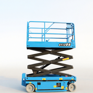 Lift Scissor Self Propelled Langsung dari Pabrik Bersertifikasi CE, Lift Hidrolik Elektrik dengan Garansi 2 Tahun - Product Image 1