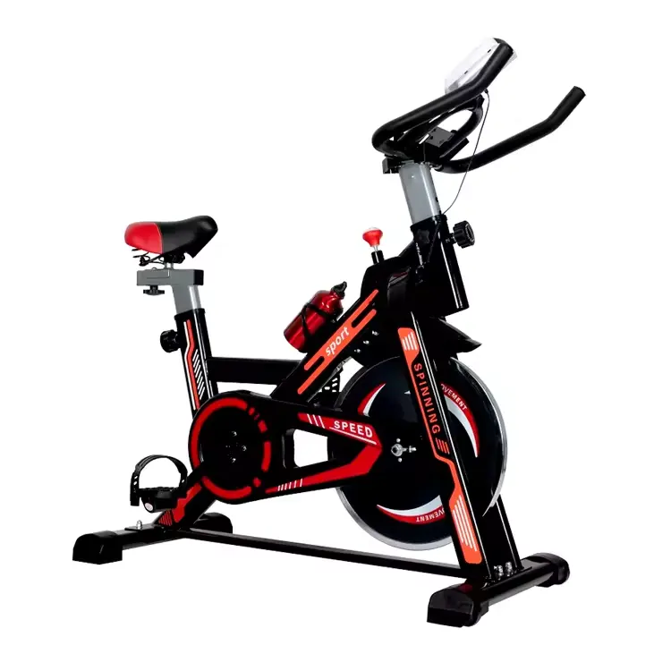 Spinning Fitness ejercicio gimnasio bicicleta resistencia magnética gran volante hogar ajustable de montar bicicleta