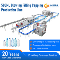 Service clé en main de A à Z pour ligne de production de soufflage, remplissage et bouchage de 500 ml (36 000 à 81 000 BPH) avec installation