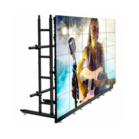 Pantalla LED P2.6 P2.9 P3.91 P4.81 para interiores y exteriores, 500x1000mm, 500x500mm, soporte de armazón, Panel de pared LED resistente al agua, P3 para Dj