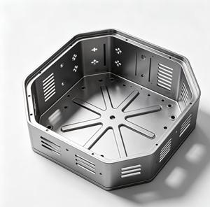 Prototipo Mecanizado por CNC Personalizado, Pieza de Chapa de Aluminio, Fabricación de Metales para Aplicaciones de Fresado - Product Image 6