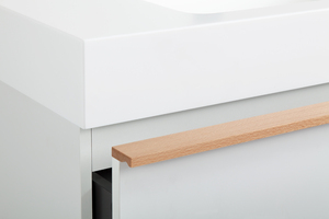 Mueble de Baño Flotante de Lujo Impermeable y Económico, Libre de Impuestos en EE. UU., Mueble de Baño de Madera Montado en la Pared con Lavabo - Product Image 6