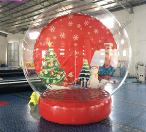 Personnalisé géant <span class=keywords><strong>gonflable</strong></span> <span class=keywords><strong>de</strong></span> noël <span class=keywords><strong>boule</strong></span> à <span class=keywords><strong>neige</strong></span> pour enfants et adultes - Product Image 4