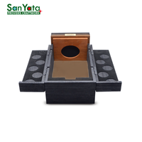 Boîte à vin personnalisée en gros, porte-bouteille unique avec impression de logo, emballage en bois de luxe, fabricant/fournisseur de bois OEM/ODM