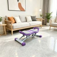 Appareil de marche en acier pour la maison : Stepper d'exercice pour amincir les jambes, brûler les graisses et remodeler le corps (simule le ski)