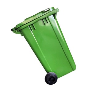 Contenedores de basura para exteriores, remolques de plástico para gestión de propiedades comunitarias, contenedores de basura grandes para clasificación, extra gruesos con tapas, 240L - Product Image 3