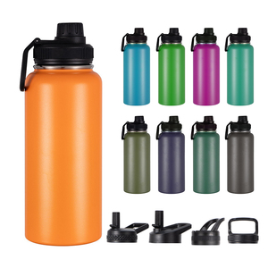 Flacon de sport en acier inoxydable à double paroi, texte personnalisé, logo, impression photo, bouteilles d'eau isolées sous vide thermique vente en gros - Product Image 4