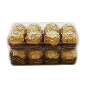 JNH001 Großhandel Klar plastik <span class=keywords><strong>Mini</strong></span> Transparente Süßigkeiten Quadratische Boxen Behälter Für Lebensmittel Acryl Süßigkeiten Geschenke Snack Kuchen Verpackung - Product Image 2