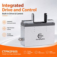 Pince électrique de précision CTPM2F60S pour la manipulation et le transfert d'échantillons par robot d'automatisation de laboratoire