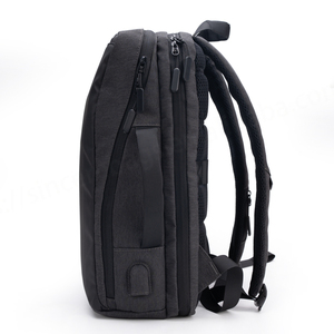 Mochila de lujo para ordenador portátil para la Escuela Universitaria para hombres, nailon impermeable con forro de poliéster y cierre de cremallera - Product Image 4