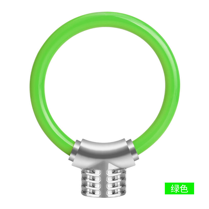 8238 White padlock with green padlock