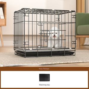 <span class=keywords><strong>Cage</strong></span> pour chien Teddy, petite <span class=keywords><strong>cage</strong></span> pour chien d'intérieur, pliable, en métal, avec plateau en plastique, fermeture à bouton solide, protection écologique, maison pour animaux de compagnie - Product Image 6