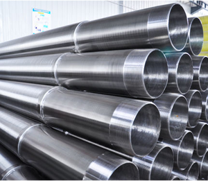 Customized Stainless Steel Wedge <strong>Screen</strong> V-shaped <strong>Wire</strong> <strong>Wrapped</strong> Tube Trapezoidal <strong>Wire</strong> Sieve Tube Self-cleaning Filter Johnson Mesh - Product Image 5