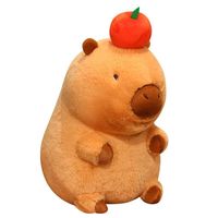 Peluche Capybara Tendance, Jouet en Peluche Capybara Créatif, Cadeau d'Anniversaire Mignon, Vente en Gros