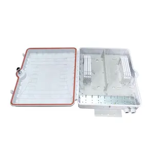 Fiber Optic Terminal Box 96 Core Outdoor Wall Mounded IP65 Cable Distribution Box FTTH Box