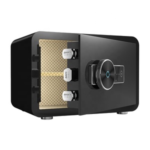 Dấu vân tay an toàn hộp lưu trữ tiền mặt nhỏ Khóa điện tử an toàn tiền nhà Ngân hàng khách sạn sinh trắc học kỹ thuật số An Ninh hộp - Product Image 2