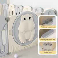 Finderomend clôture en plastique bébé fête clôture décorative enfants pliable en plastique intérieur jeu Parc Bebe Corral Para Bebes