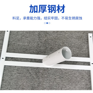 ขายึดแบบไอ-บีมสำหรับไฟถนนโซลาร์เซลล์ ติดผนัง วัสดุอัลลอยด์ ความสูงเสา 3-6 เมตร - Product Image 3