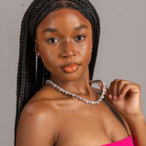 Collana Di Tendenza con Cuore in Zirconia Cubica Taglio Baguette e Bracciale con Cuori Grandi e Piccoli Gioielli Alla Moda per Donna e <span class=keywords><strong>Uomo</strong></span> - Product Image 3