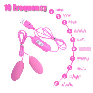 Huevos Vibradores Inalámbricos con Control Remoto de 10 Velocidades, Bolas de Kegel para Ejercicio, Masajeador Clitoral de Silicona - Product Image 4