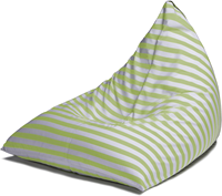 Triangle pouf couvre pouf étanche en gros coloré extérieur pouf canapés pour adultes