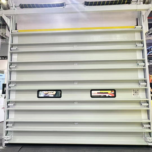 Modern Outdoor Finished 40+60mm Industrial <strong>Back</strong>-ribbed Aluminium Alloy Thermal Insulation <strong>Door</strong> Panel with Polyurethane Foam - Product Image 4