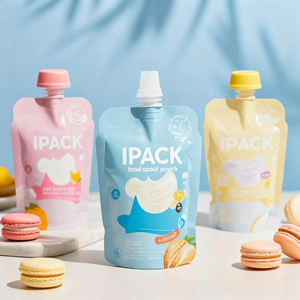 Sacs à bec verseur en plastique de qualité alimentaire réutilisables de 50 ml et 250 ml pour <span class=keywords><strong>lait</strong></span> en poudre <span class=keywords><strong>Nido</strong></span>, impression personnalisée en usine - Product Image 1