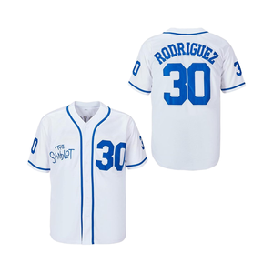 Thanh Niên #30 sandlot Benny các máy bay phản lực Rodriguez phim trẻ em bóng chày Jersey cộng với kích thước giáng sinh Mùa Hè khâu - Product Image 1
