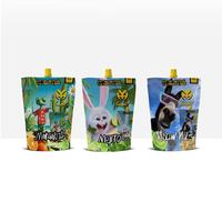 Pochettes personnalisées pour cocktails Lime Mule, 355 ml, en PET, avec bec verseur, emballage de haute qualité, 6 % d'alcool, OEM/ODM, HACCP 18