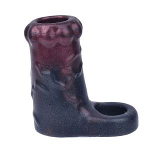 Monster Fantasy Reusable Silicon <b>Dildo</b> Sleeve Cock Extender Penis Sleeve Girth Enhancer Cock Sleeve Extender for Man - Product Image 1