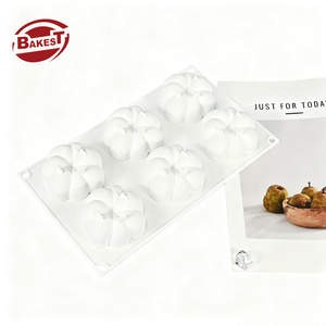 Molde de Silicona Resistente al Calor Ecológico de Alta Calidad, Molde para Pastel de Mousse con Forma de Pétalo de Nube, Postre Francés, Té de la Tarde, Reutilizable, Bolsa OPP - Product Image 4