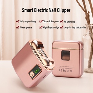 Coupe-ongles électrique avec lumière LED, 3 vitesses, manucure, rechargeable par USB, coupe-ongles pour bébé, enfants, personnes âgées - Product Image 2