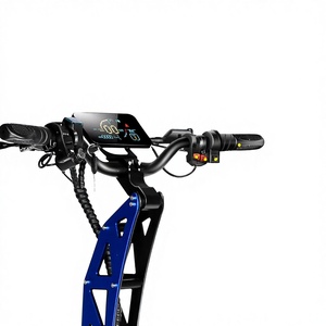 Expédition directe depuis l'entrepôt européen et américain : Trottinette électrique tout-terrain 11 pouces, haute puissance 60V 3000W, deux roues, en alliage d'aluminium, batterie lithium - Product Image 4