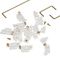 DUROCK PCB Mount Stabilizer Mechanical Keyboard Screw in Stabilizers 2U 3U 6.25U 7U Space Bar Keycap Stabilisers