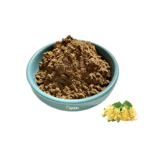 100% Natural Herb Extract for Skin Cosmetic Grade Linden Blossom Extract Tilia Cordata Flower Powder