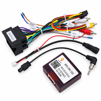 Kabel Harness Adaptor Daya CANBUS Radio Mobil untuk VW Volkswagen Golf MK7 Passat B8 Tiguan 2 Teramont T-Roc Tayron Touran