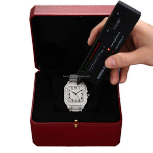 Unisex de lujo hecho a mano ETA probado reloj mecánico ESFERA DE ACERO INOXIDABLE enorme estilo Hip Hop pantalla analógica zafiro - Product Image 5